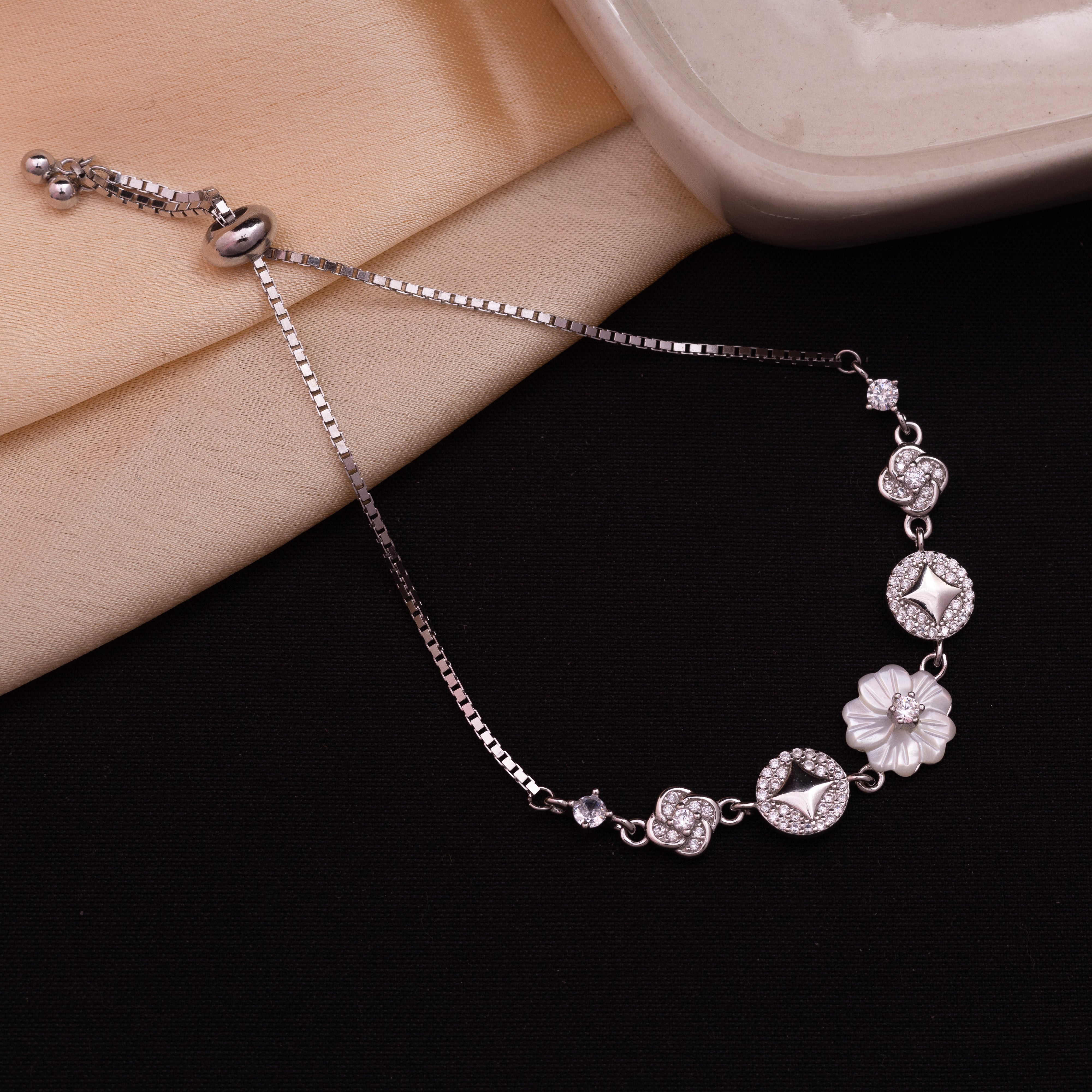 MOP Adjustable Bracelet