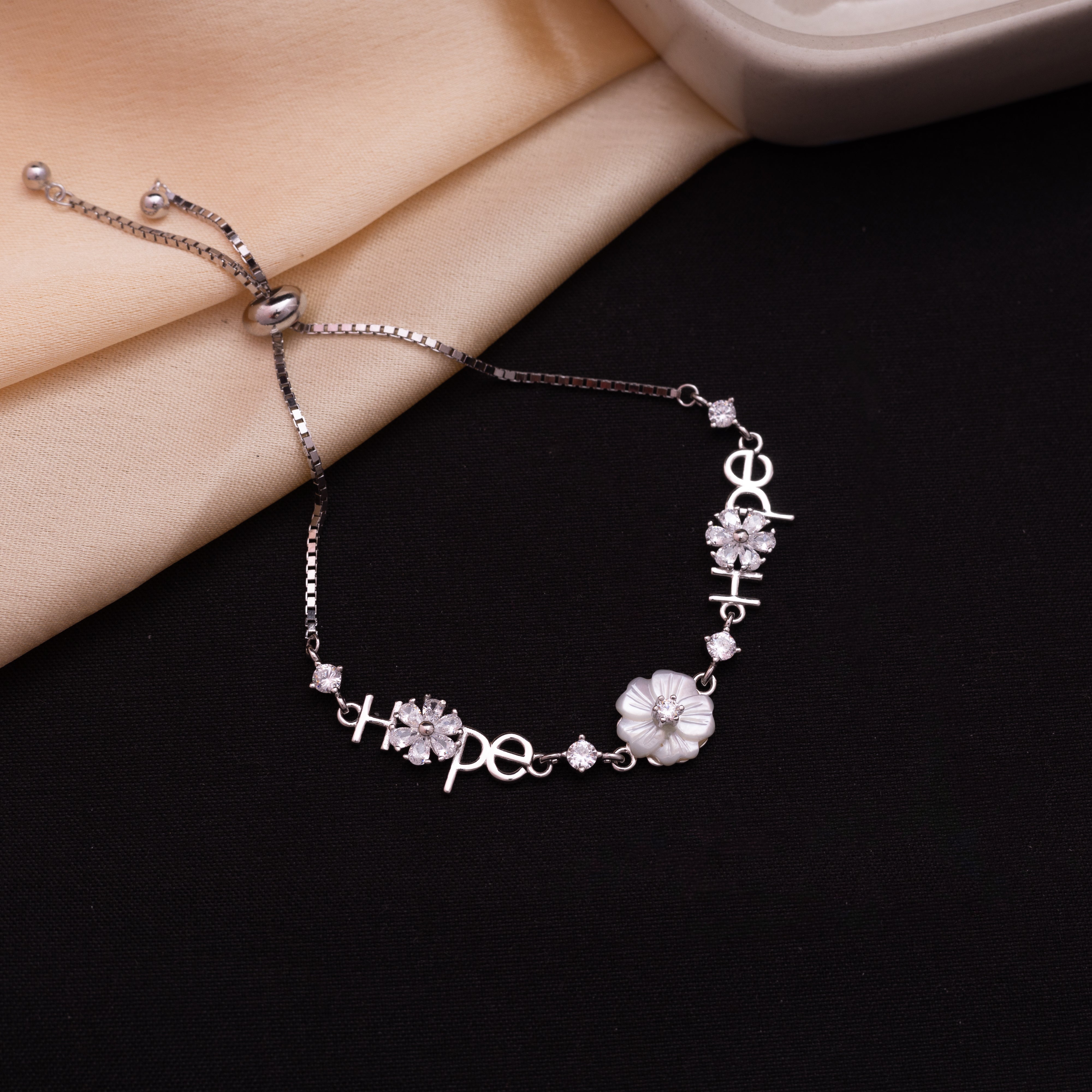 MOP Adjustable Bracelet