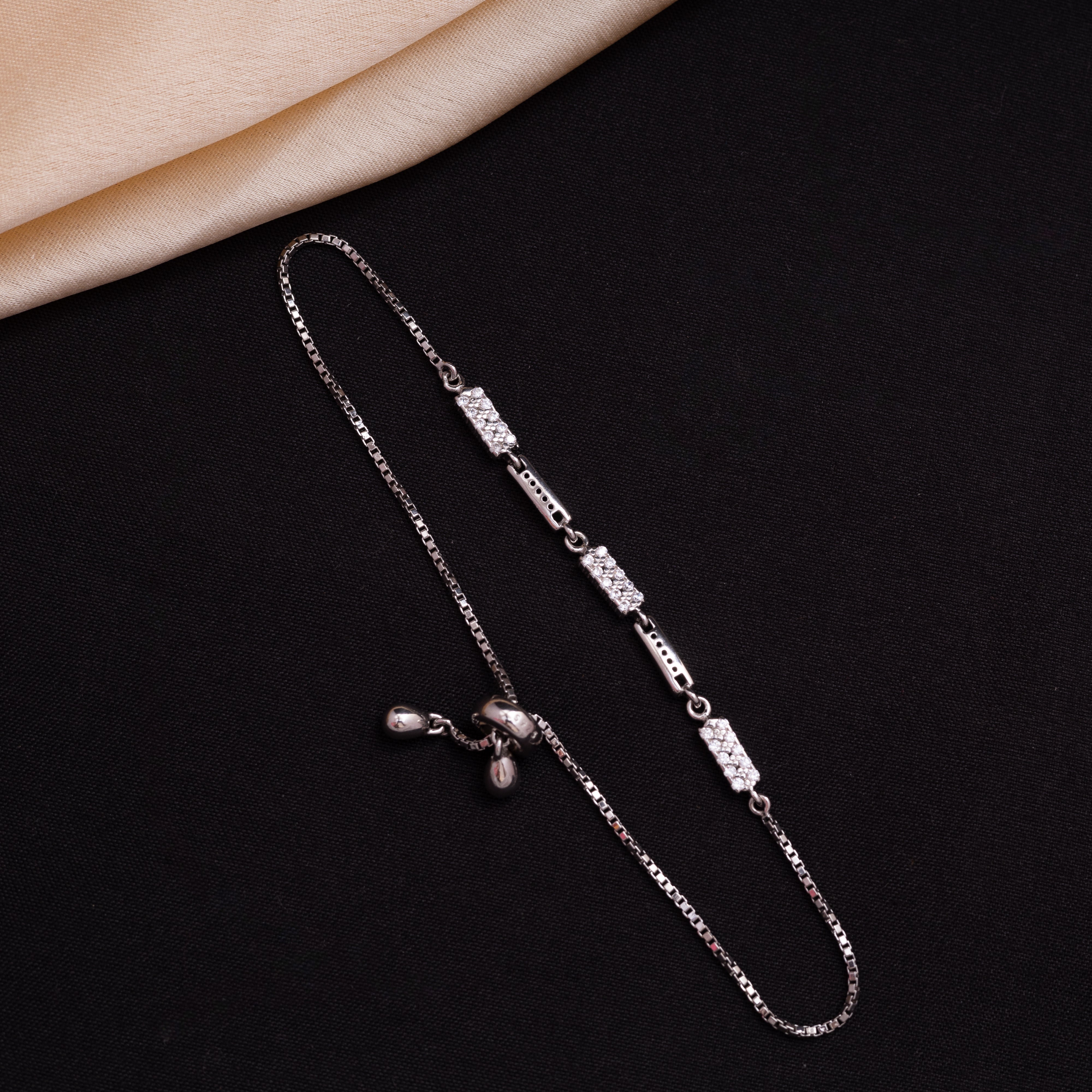 Adjustable  Bracelet white