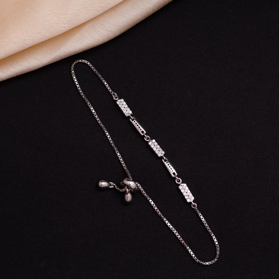 Adjustable  Bracelet white