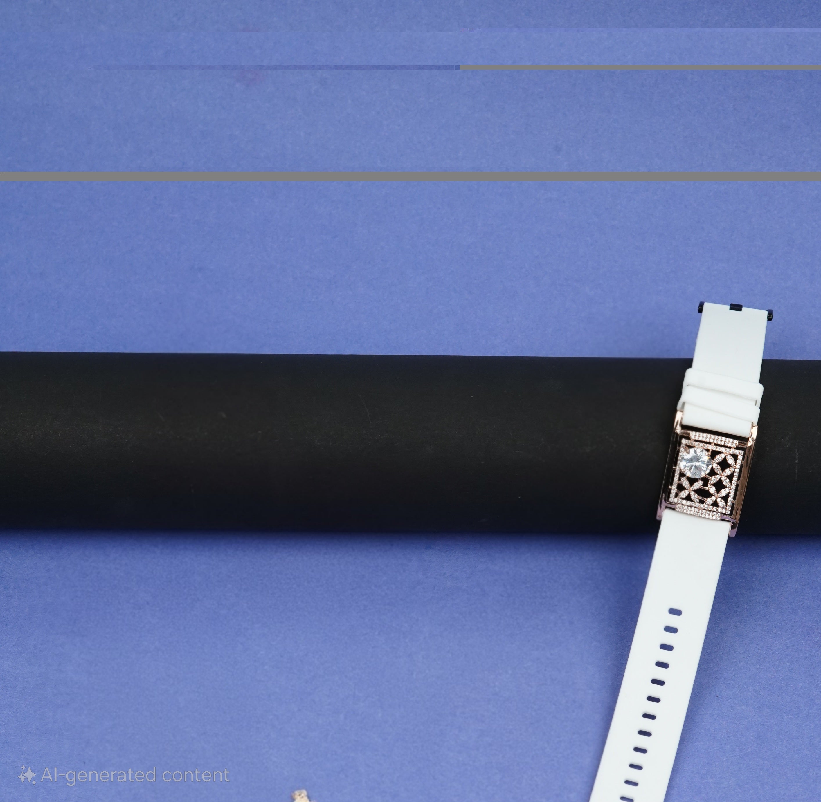 Cinderella silver watch band