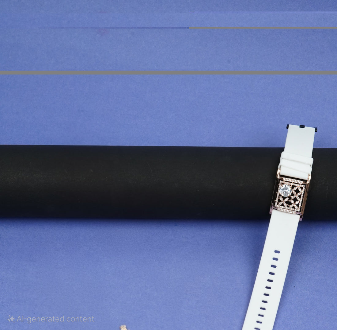 Cinderella silver watch band