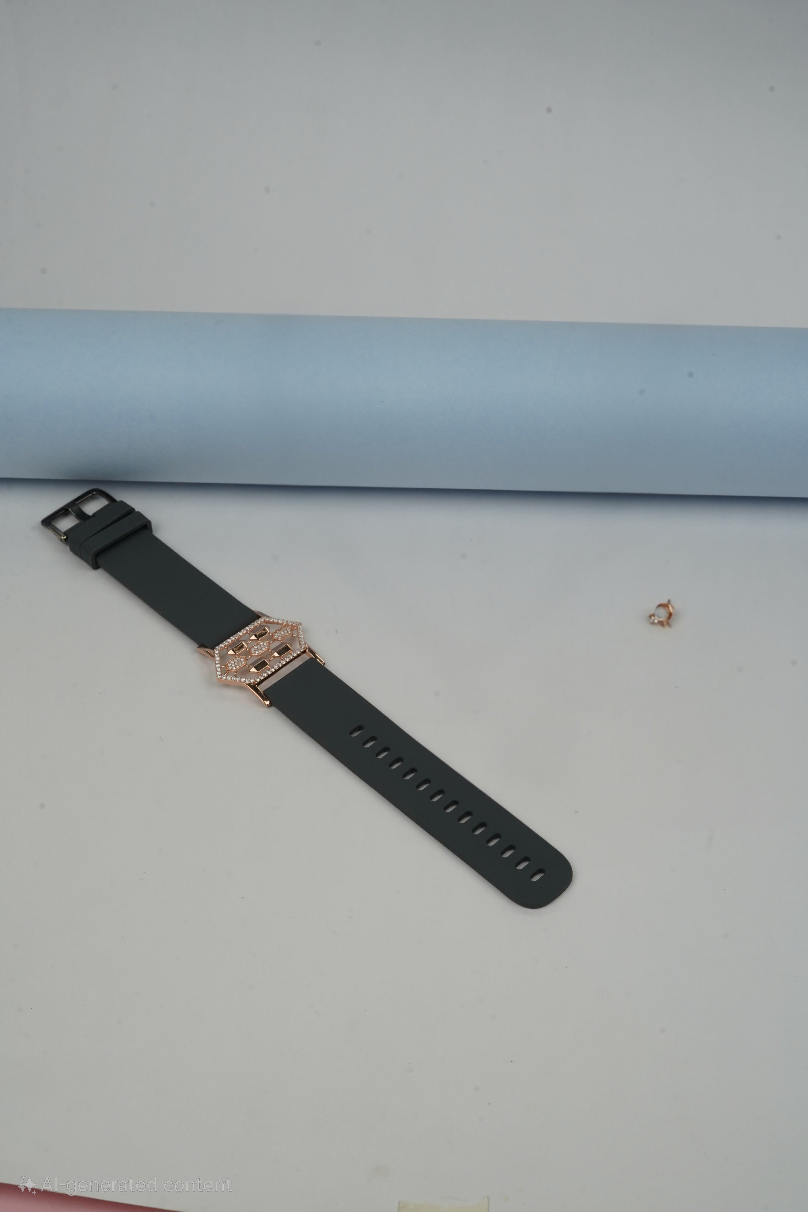 Cinderella silver watch band