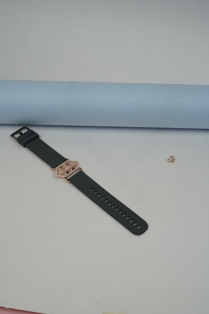 Cinderella silver watch band