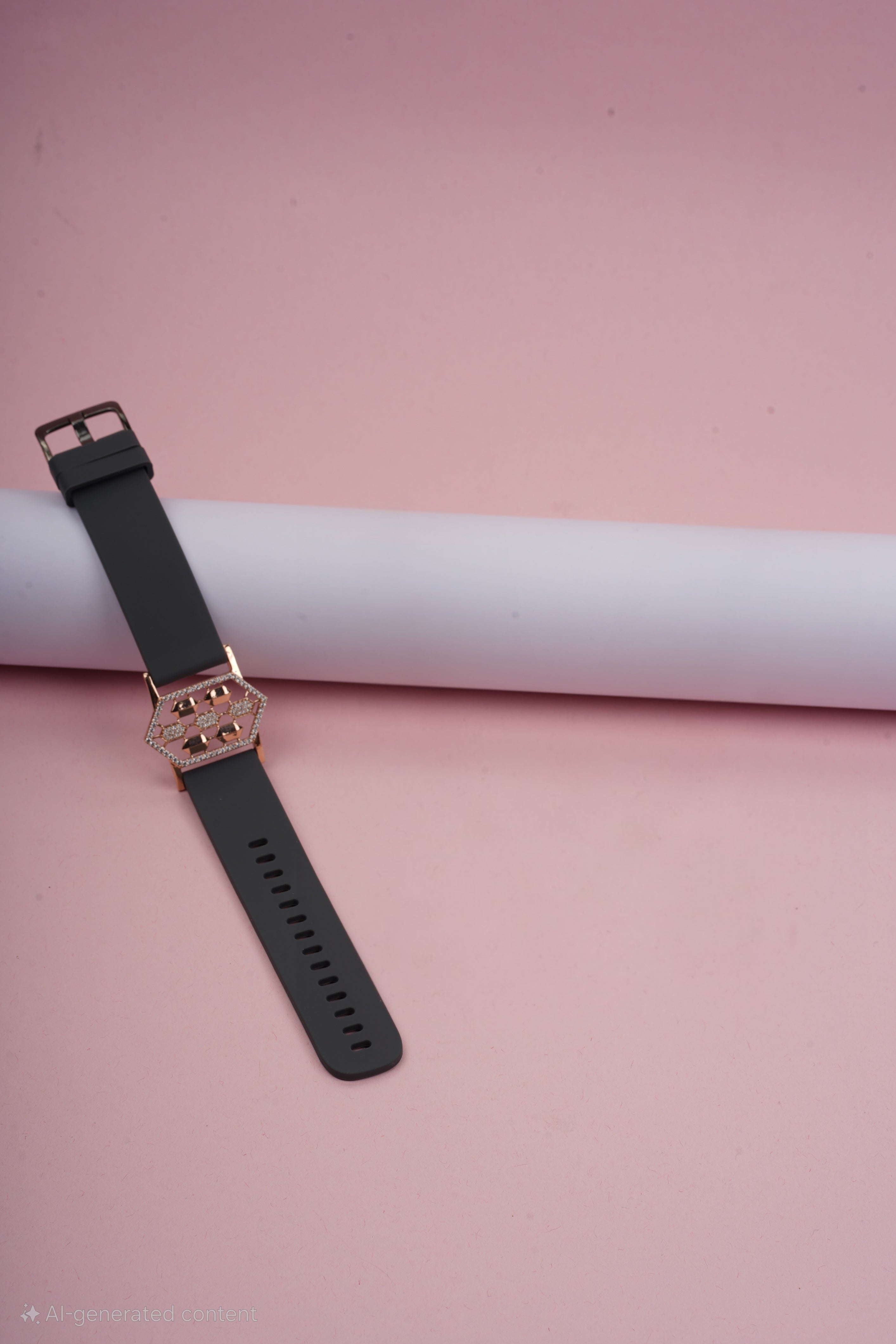Cinderella silver watch band