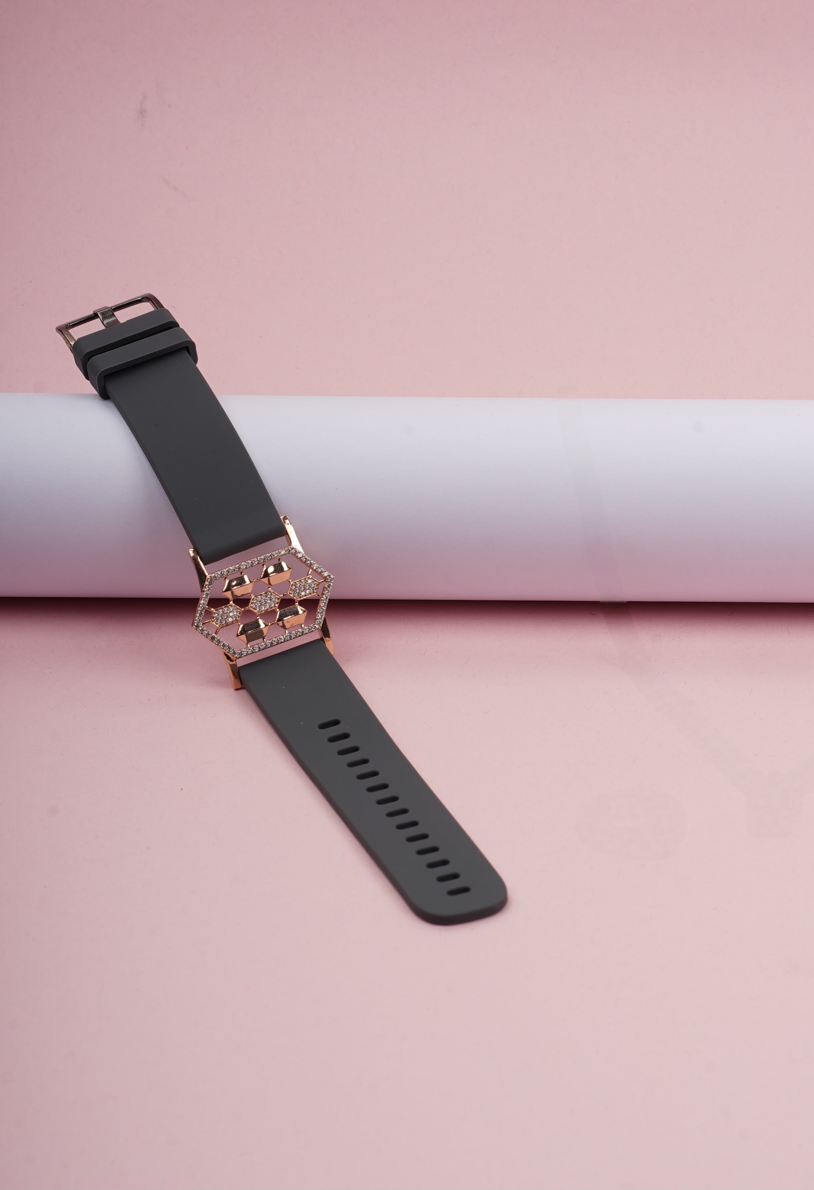 Cinderella silver watch band