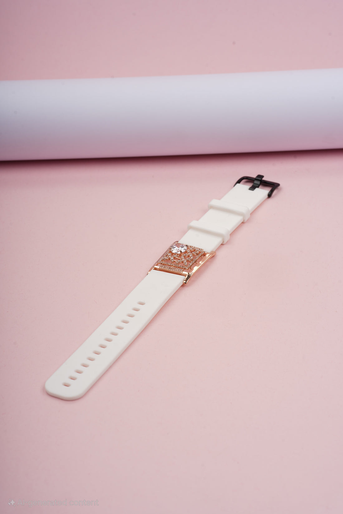 Cinderella silver watch band