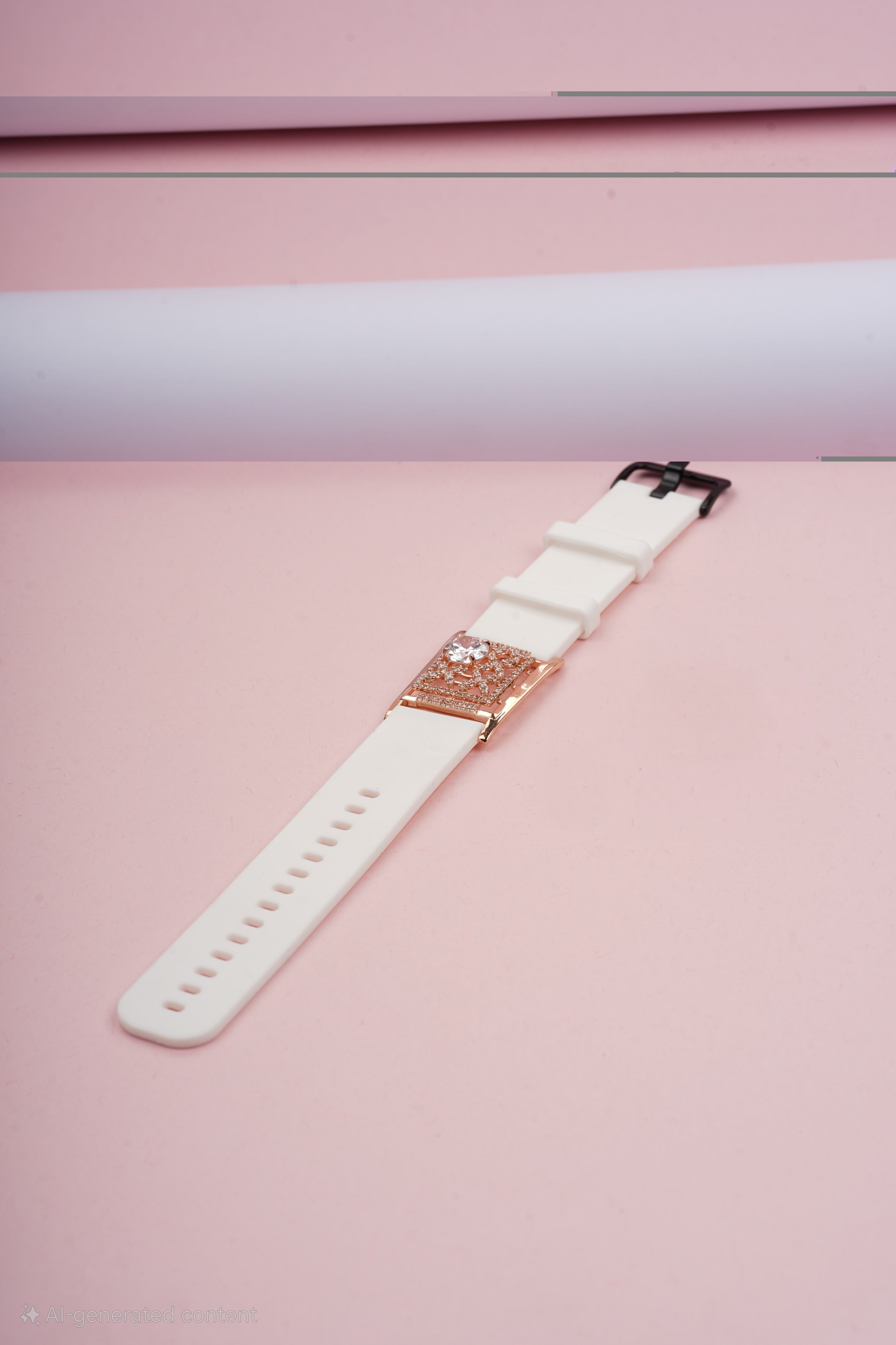 Cinderella silver watch band