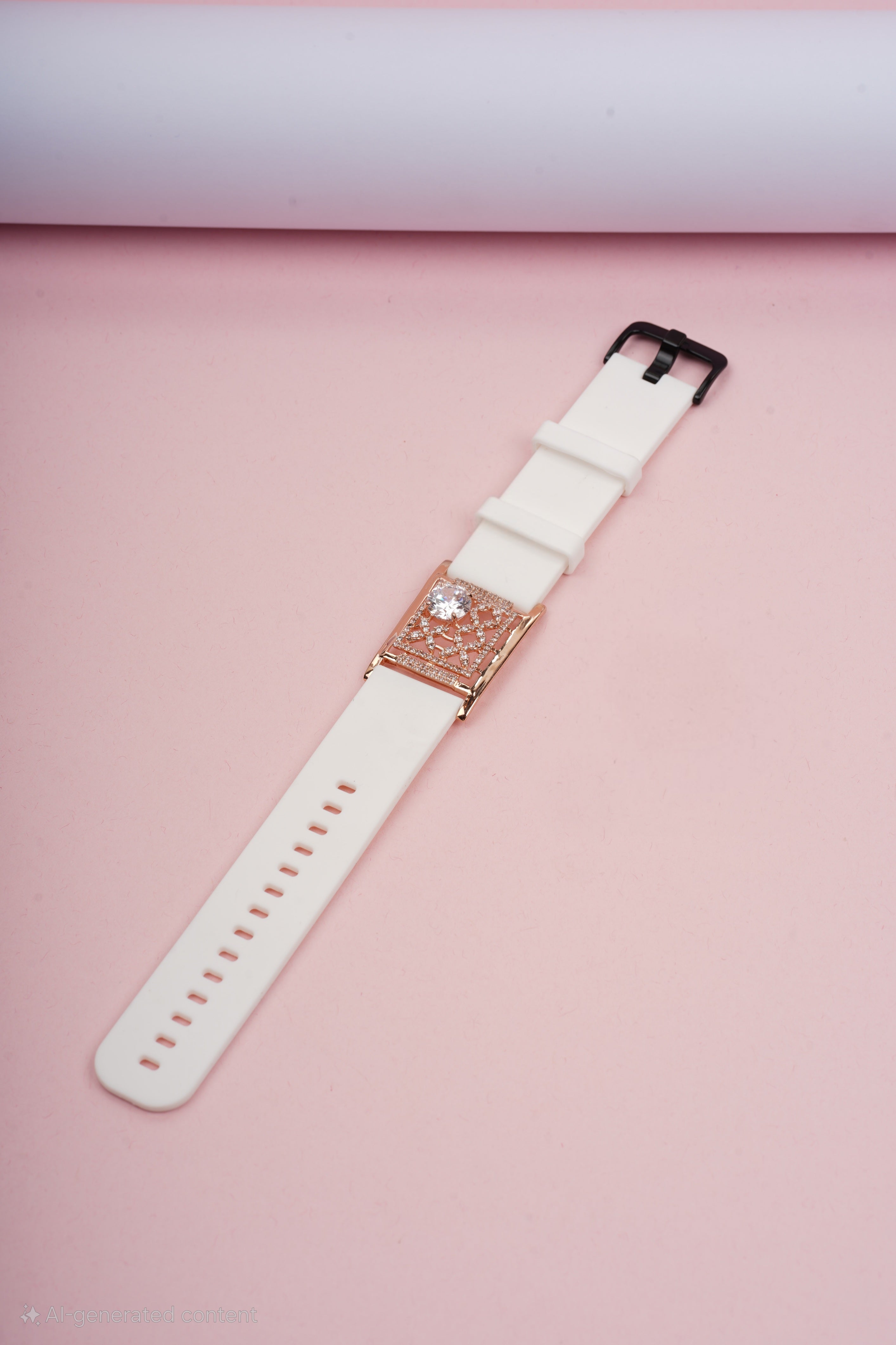 Cinderella silver watch band