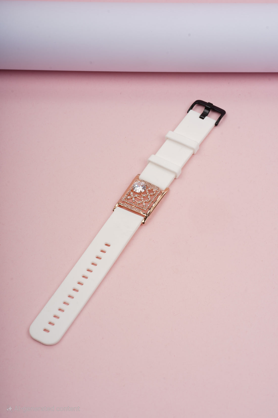 Cinderella silver watch band