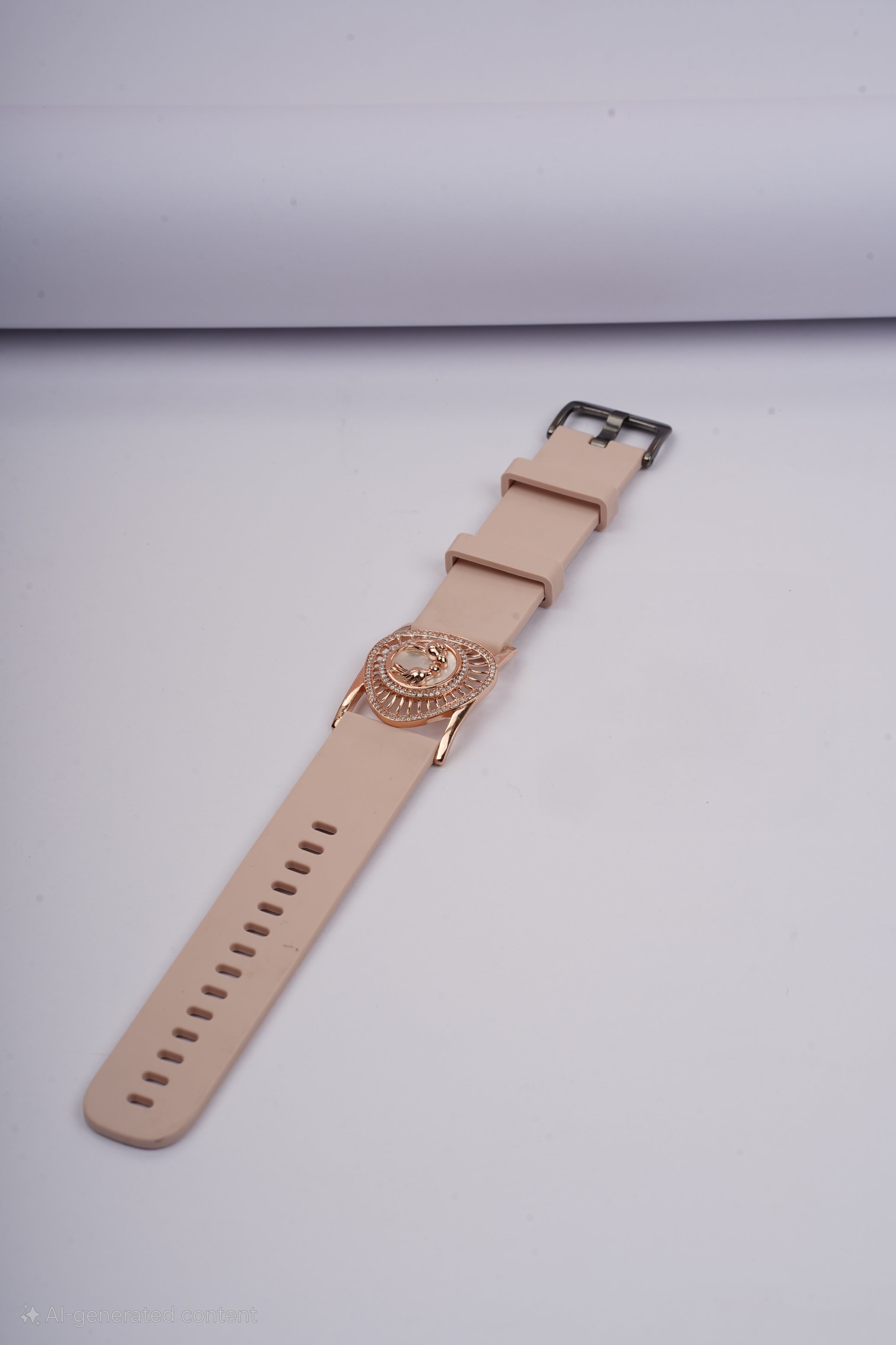 Cinderella silver watch band