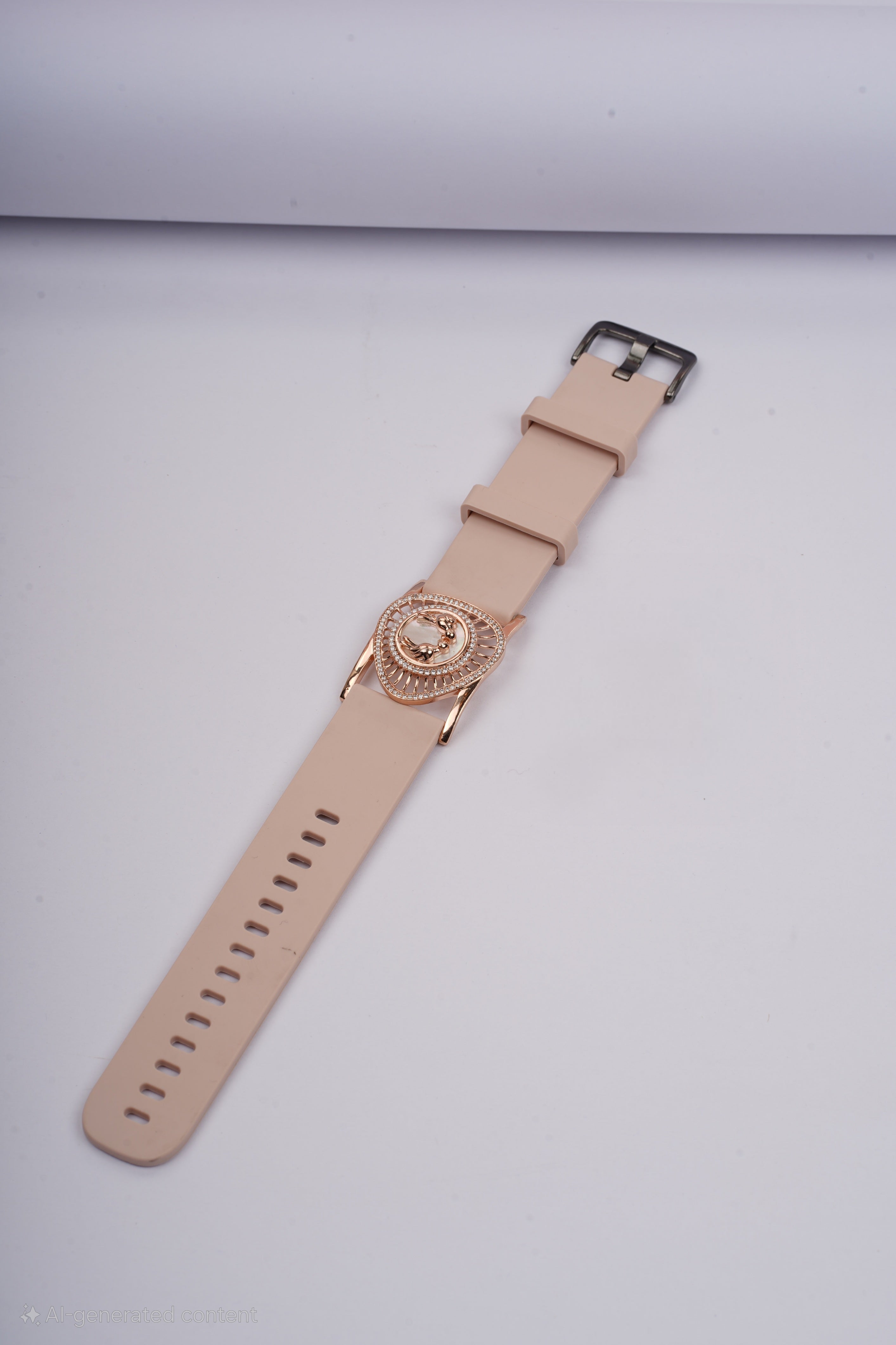 Cinderella silver watch band