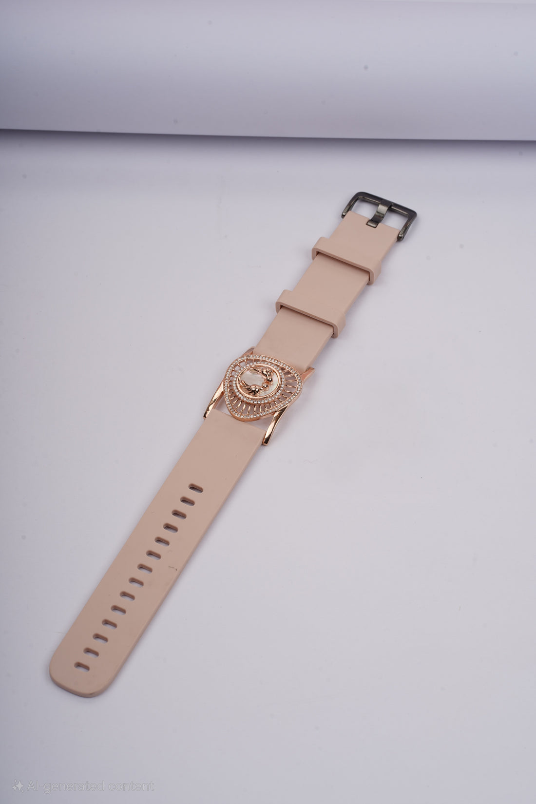 Cinderella silver watch band