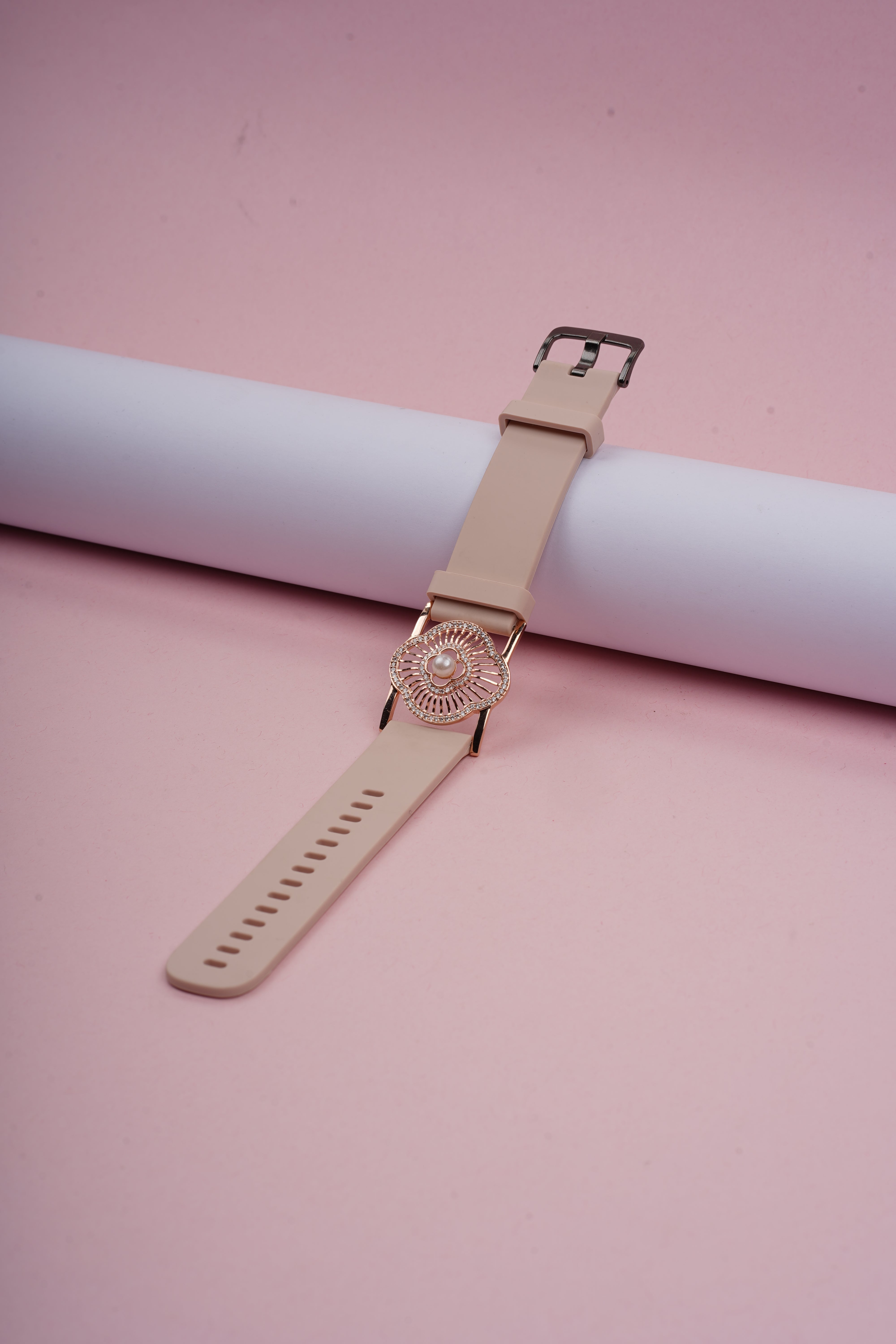 Cinderella silver watch band