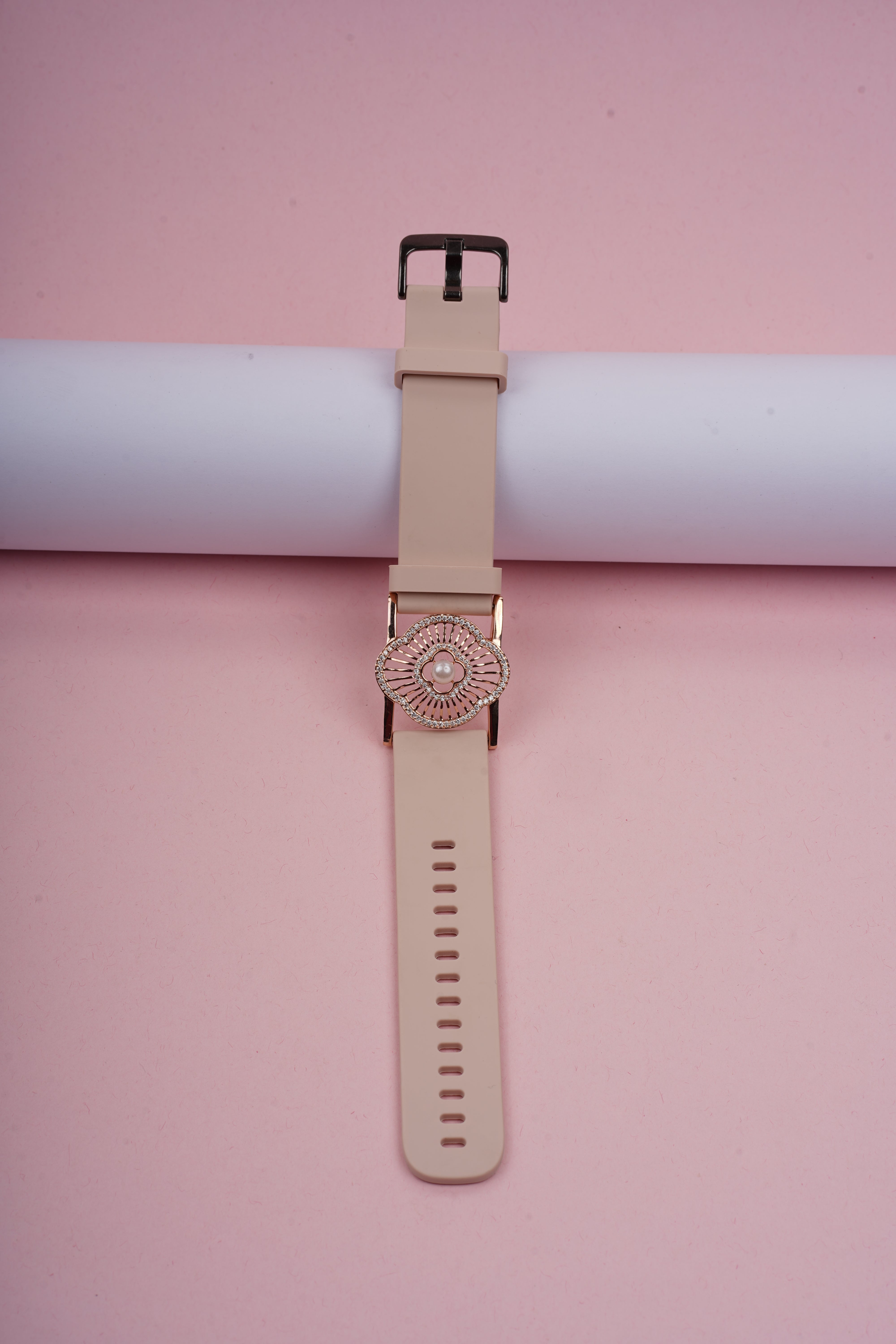 Cinderella silver watch band