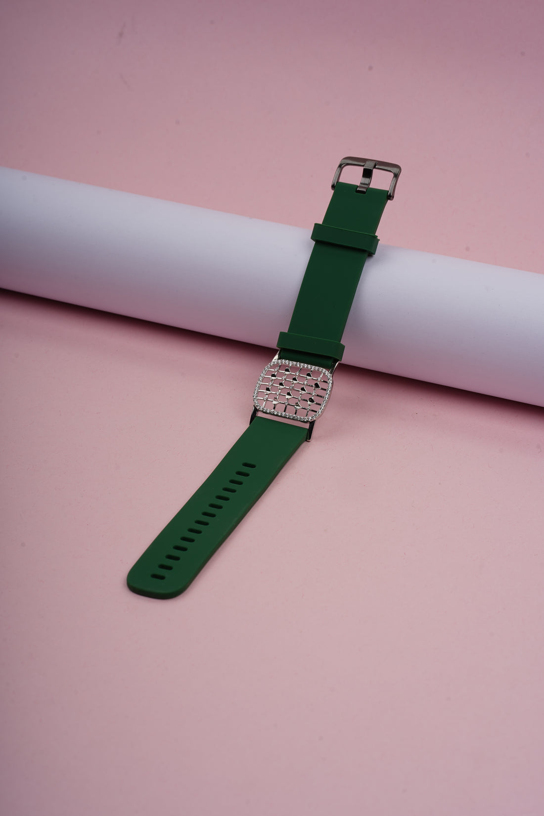 Cinderella silver watch band