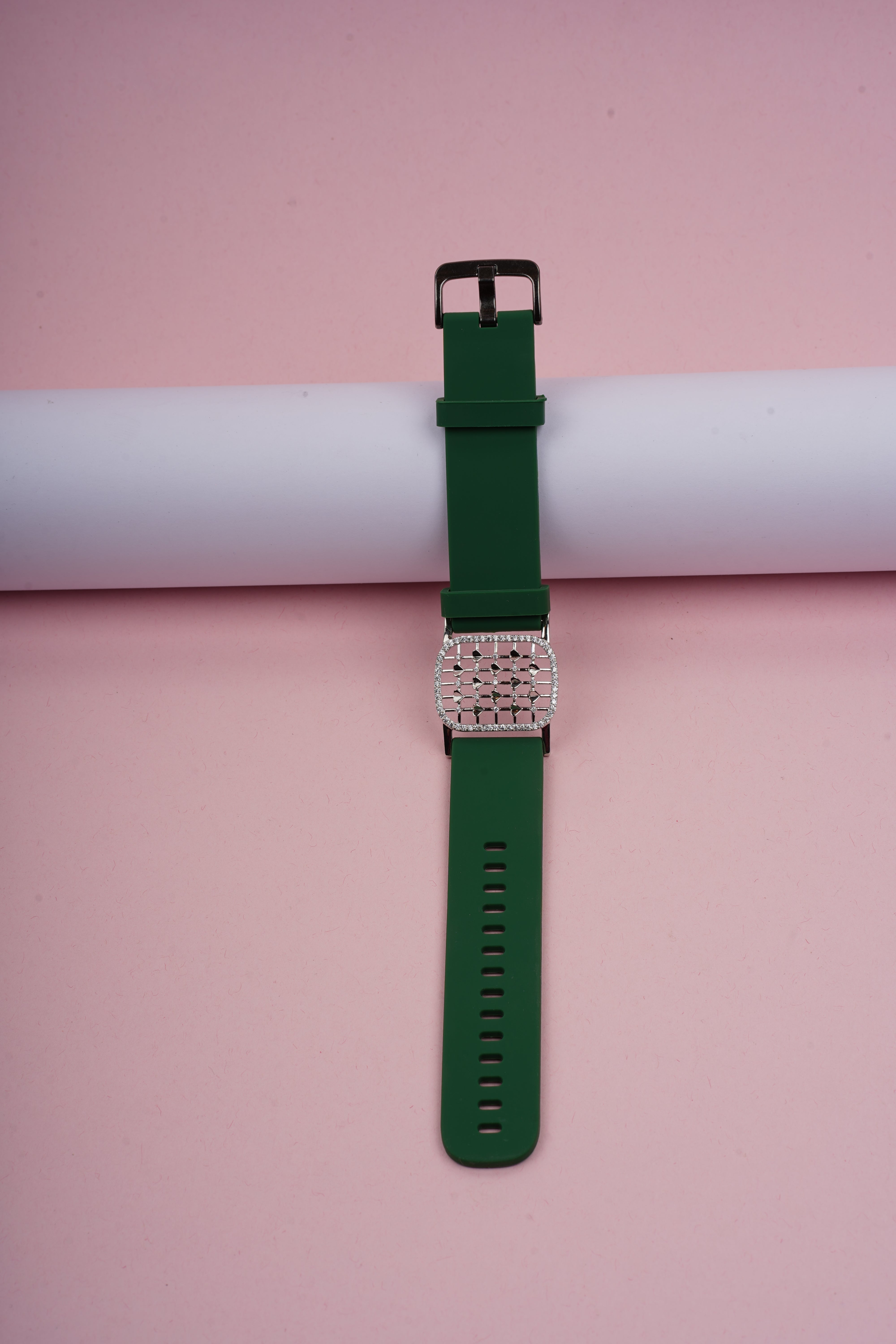 Cinderella silver watch band