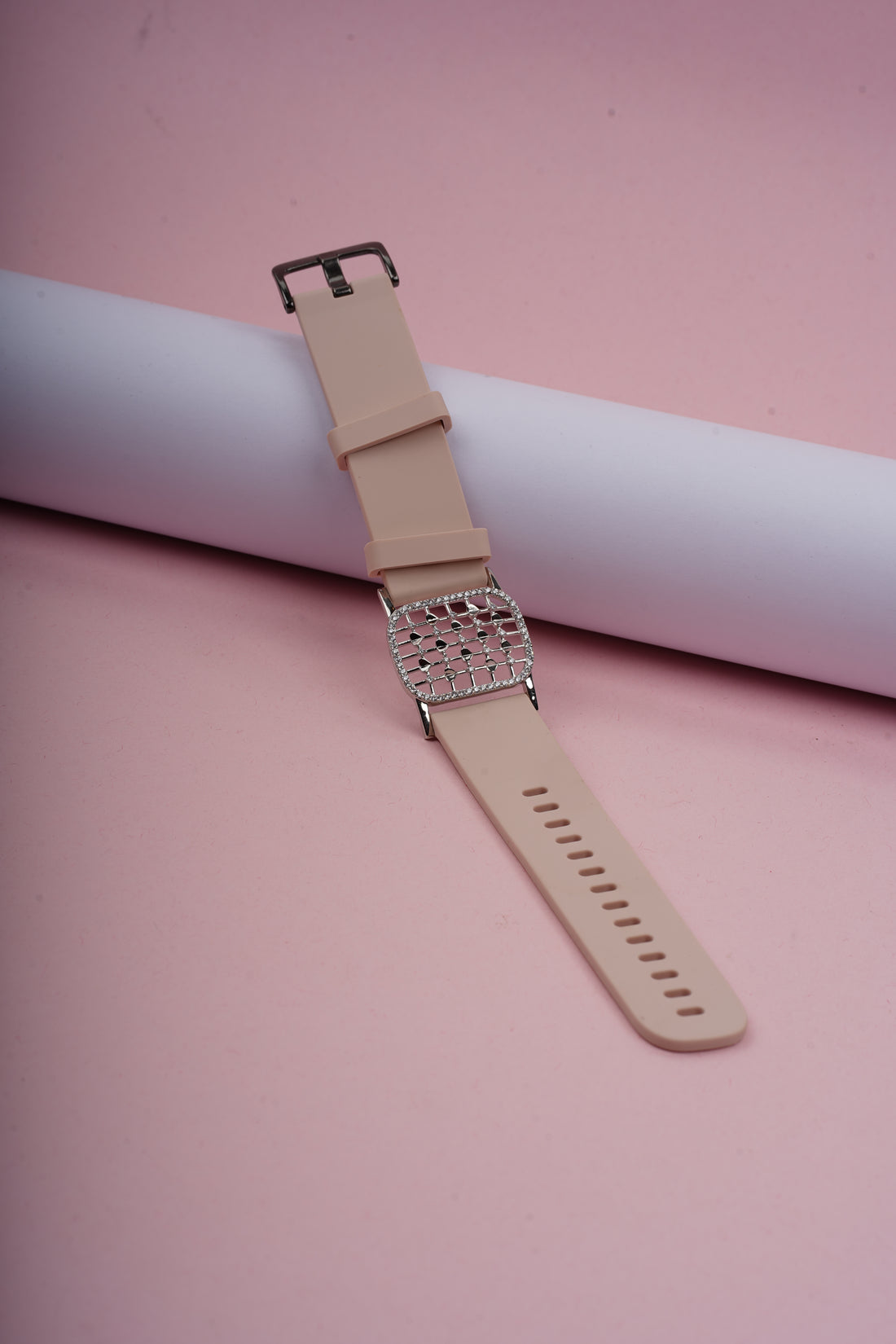 Cinderella silver watch band