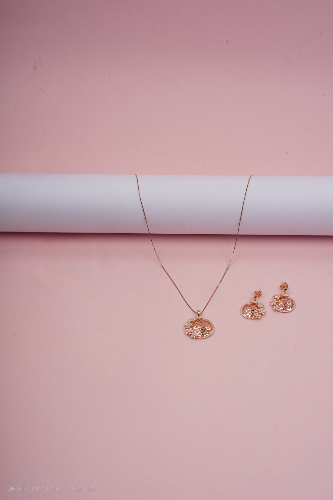 Net cutting pandel set with flowers in side